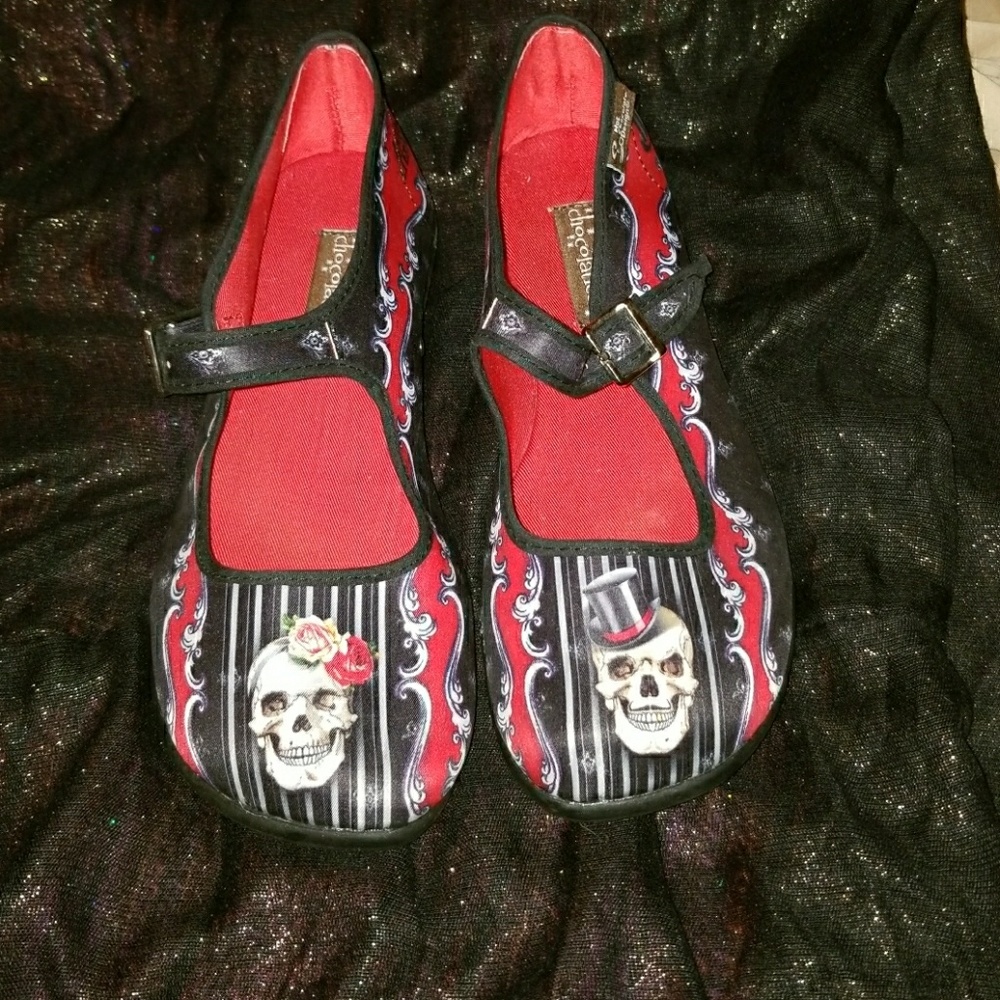 Chocolaticas® Eternal Love Women's Mary Jane Flat
